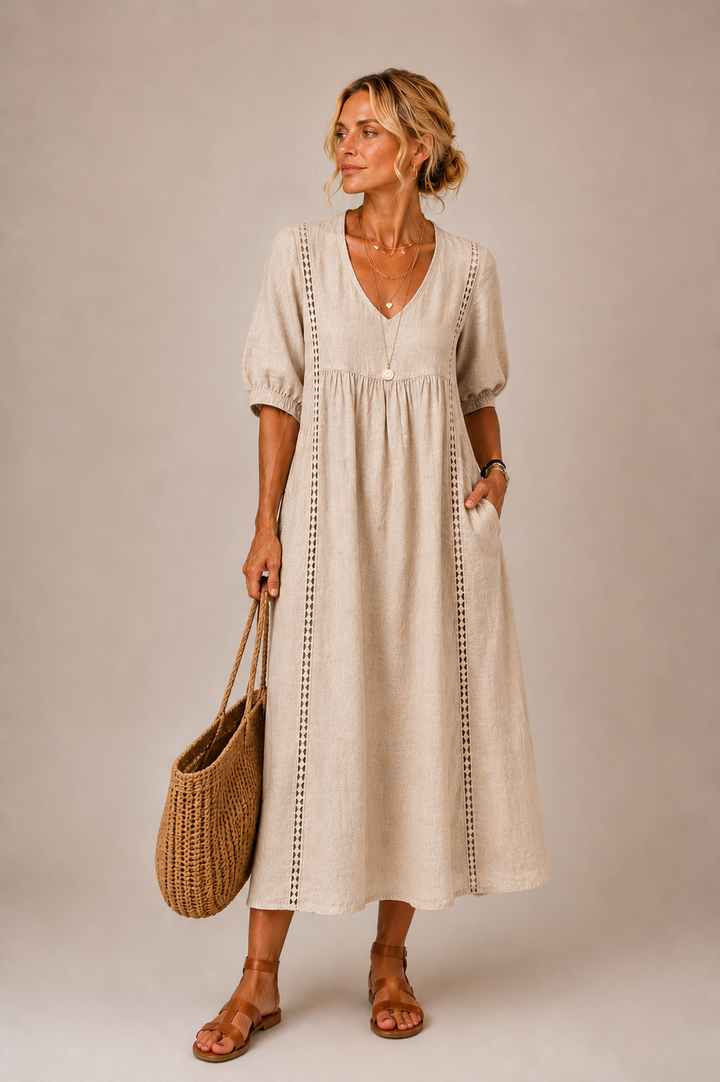 Caralyn - Vestido midi ligero