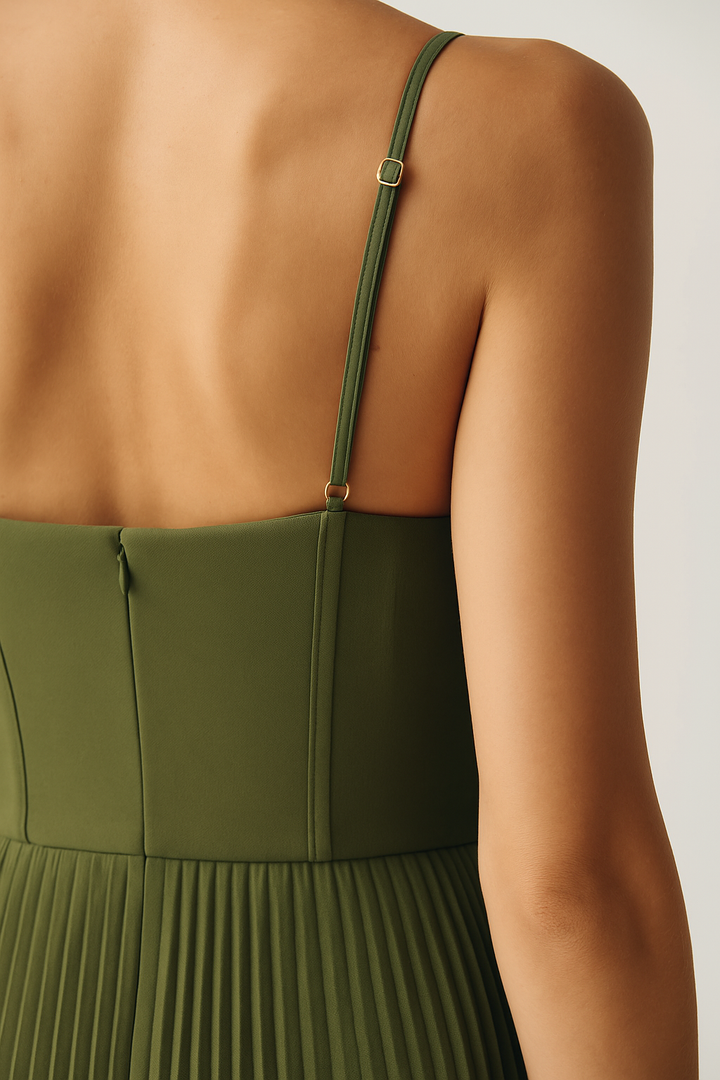 Jacinta - Vestido midi casual elegante