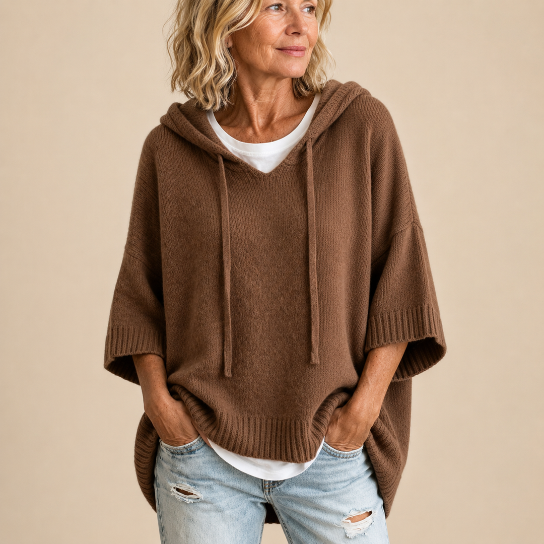 Aliza - Sudadera con capucha suave al tacto