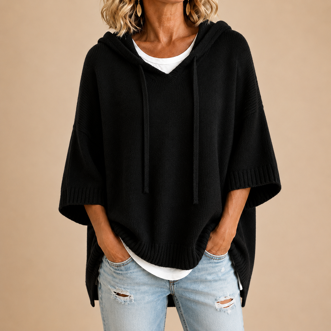 Aliza - Sudadera con capucha suave al tacto