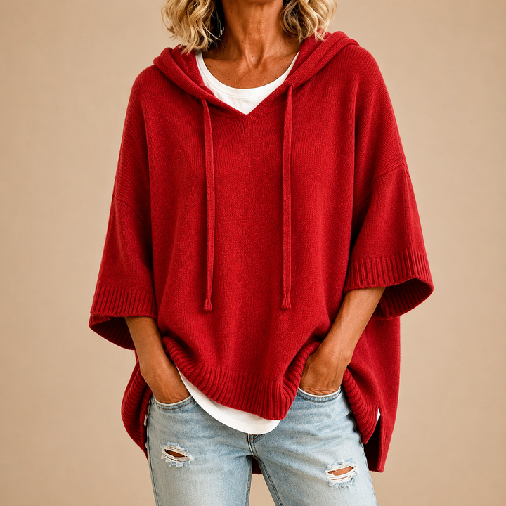 Aliza - Sudadera con capucha suave al tacto