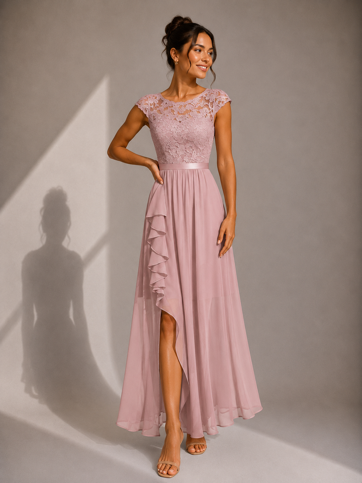 Ainsley - Vestido de noche bordado