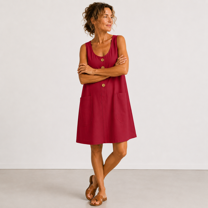 Rosamonde - Vestido de lino veraniego y fresco