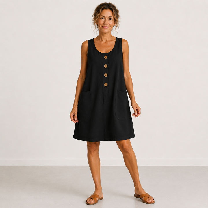 Rosamonde - Vestido de lino veraniego y fresco
