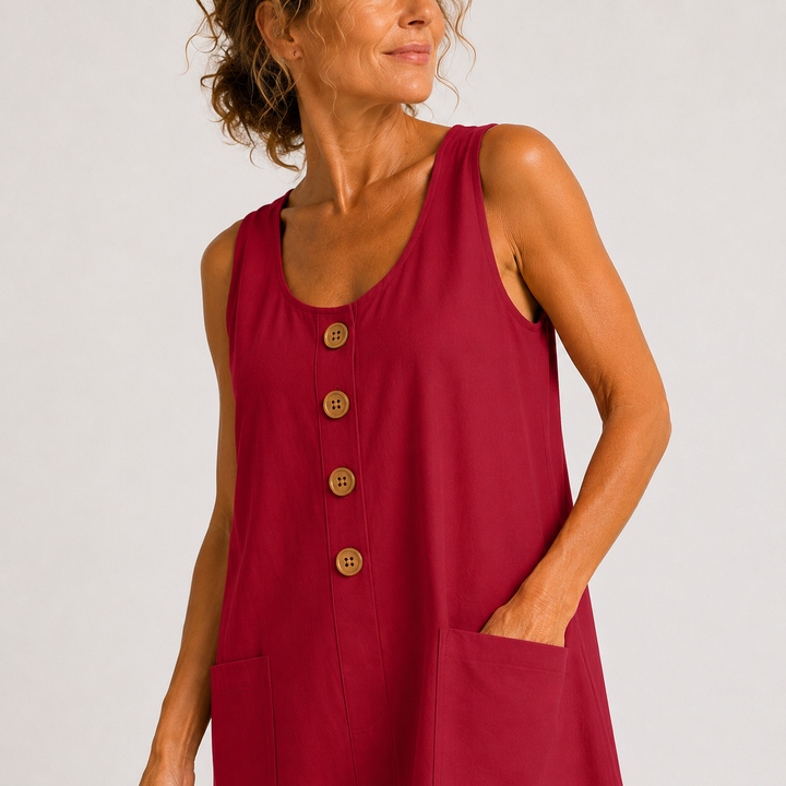 Rosamonde - Vestido de lino veraniego y fresco