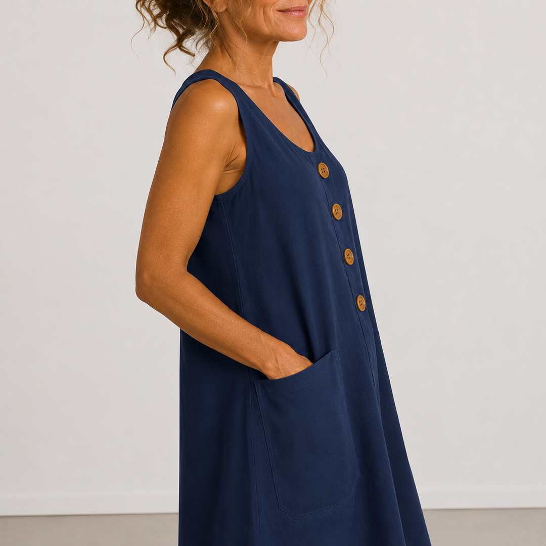 Rosamonde - Vestido de lino veraniego y fresco
