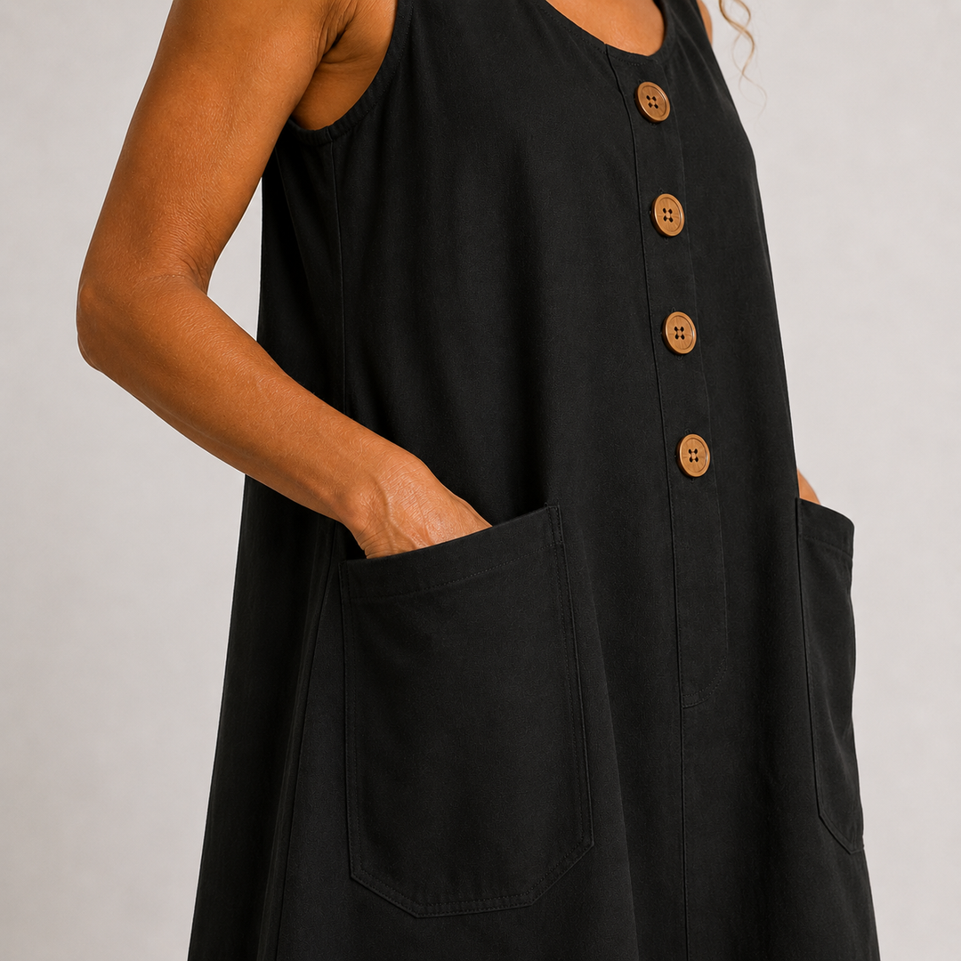 Rosamonde - Vestido de lino veraniego y fresco