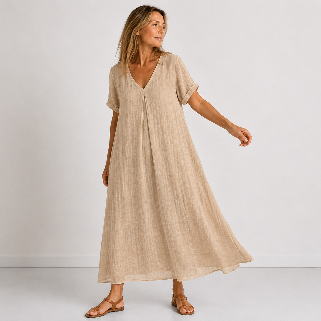 Bryony - Vestido de verano suave al tacto