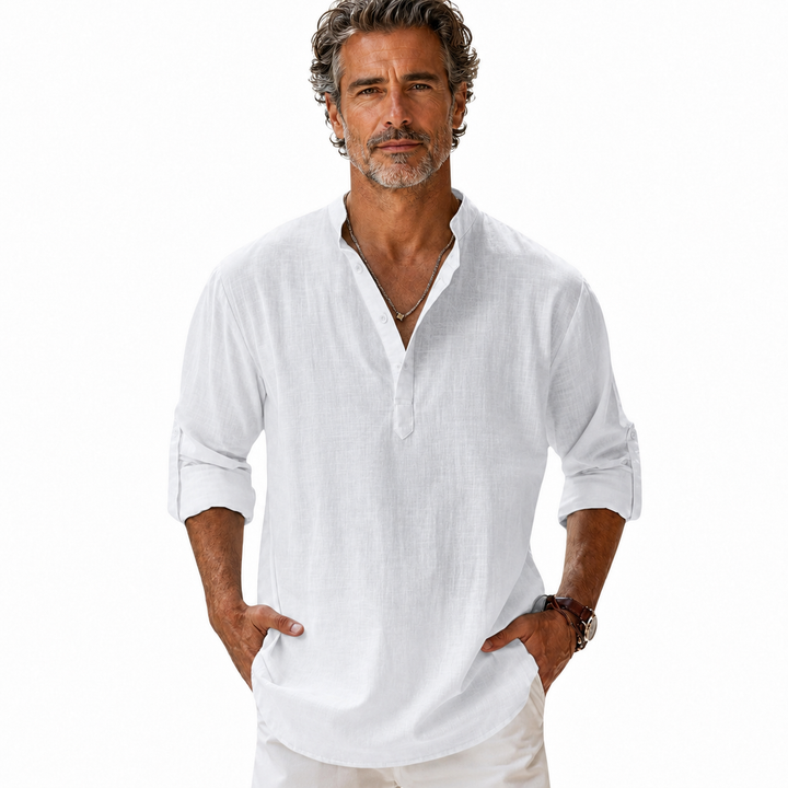 Morland - Camisa de lino transpirable