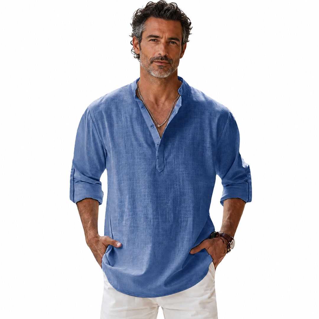 Morland - Camisa de lino transpirable