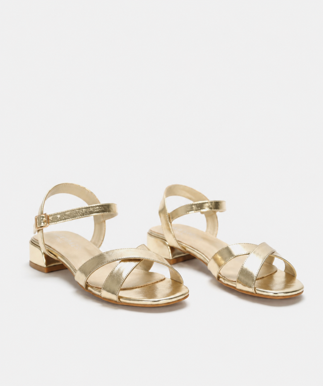 Abrielle - Sandalias elegantes de tacón bajo