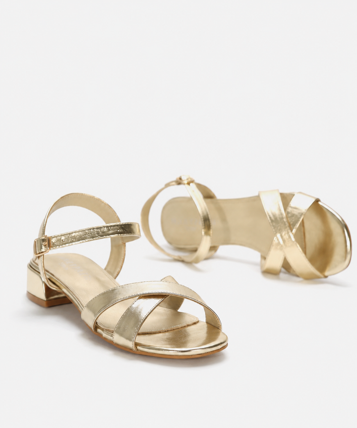 Abrielle - Sandalias elegantes de tacón bajo