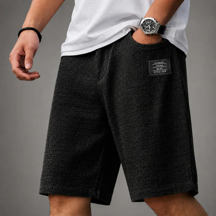 Caelan - Shorts de lino fino