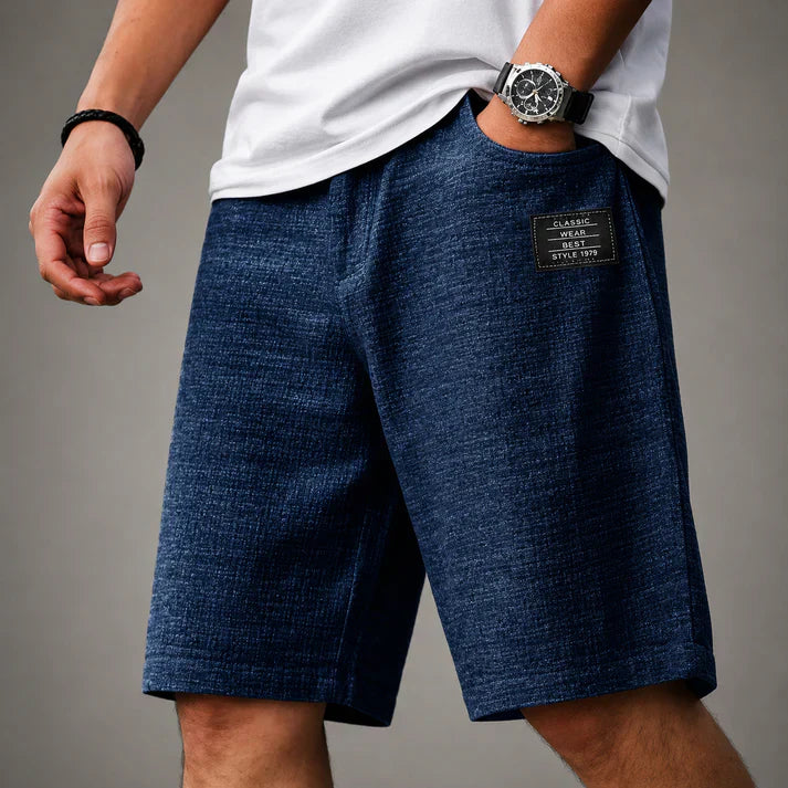 Caelan - Shorts de lino fino
