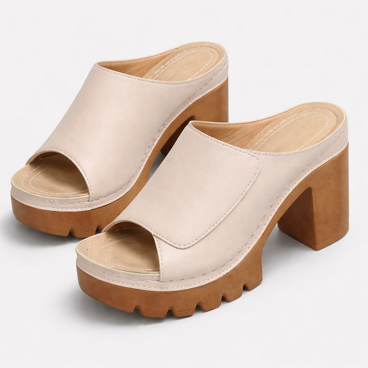Melisande - Tacones de plataforma pulidos