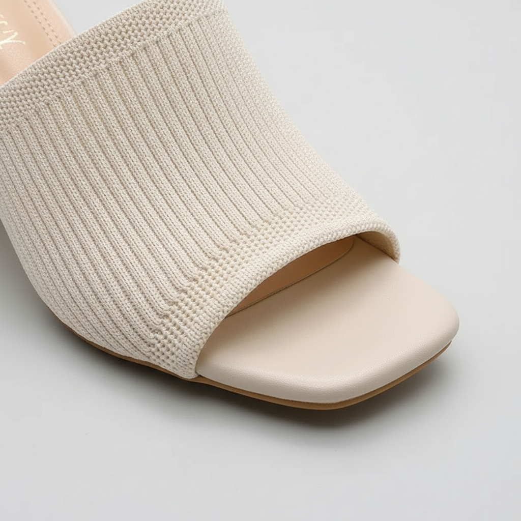 Virelle - Zapatos de tacón bajo con acabado suave al tacto