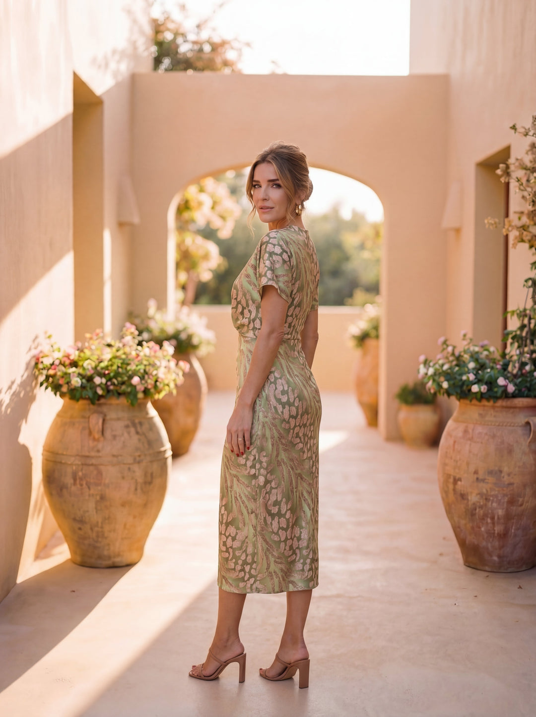 Selina - Vestido anudado a la cintura