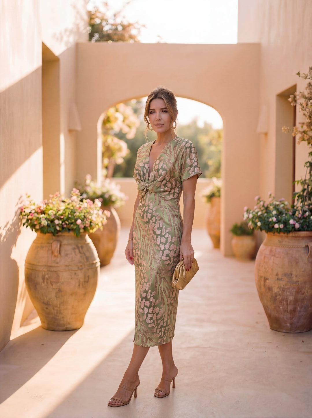 Selina - Vestido anudado a la cintura