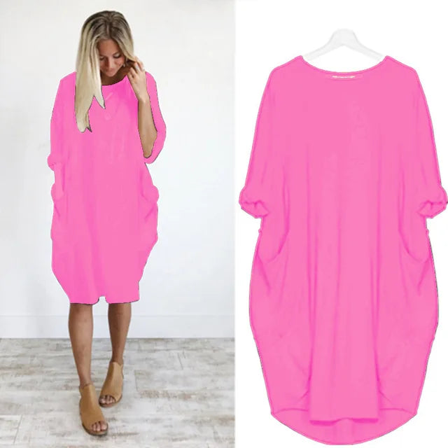 Bianca - vestido cómodo y holgado