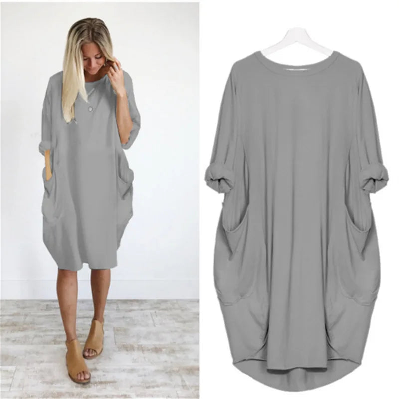 Bianca - vestido cómodo y holgado