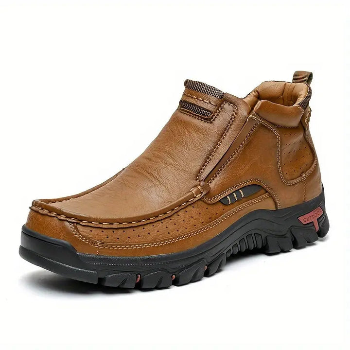 Barcliff - Botines de cuero resistentes