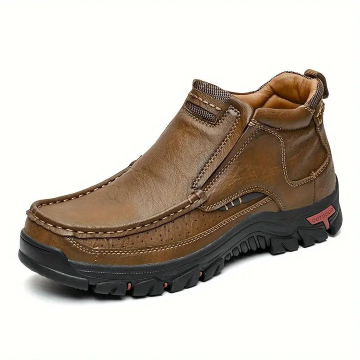 Barcliff - Botines de cuero resistentes