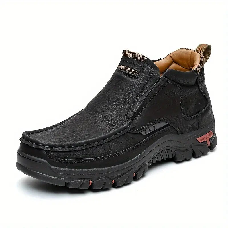 Barcliff - Botines de cuero resistentes