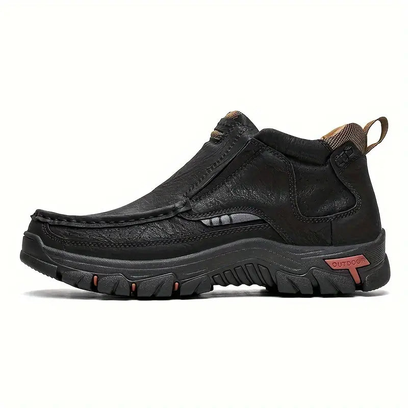 Barcliff - Botines de cuero resistentes