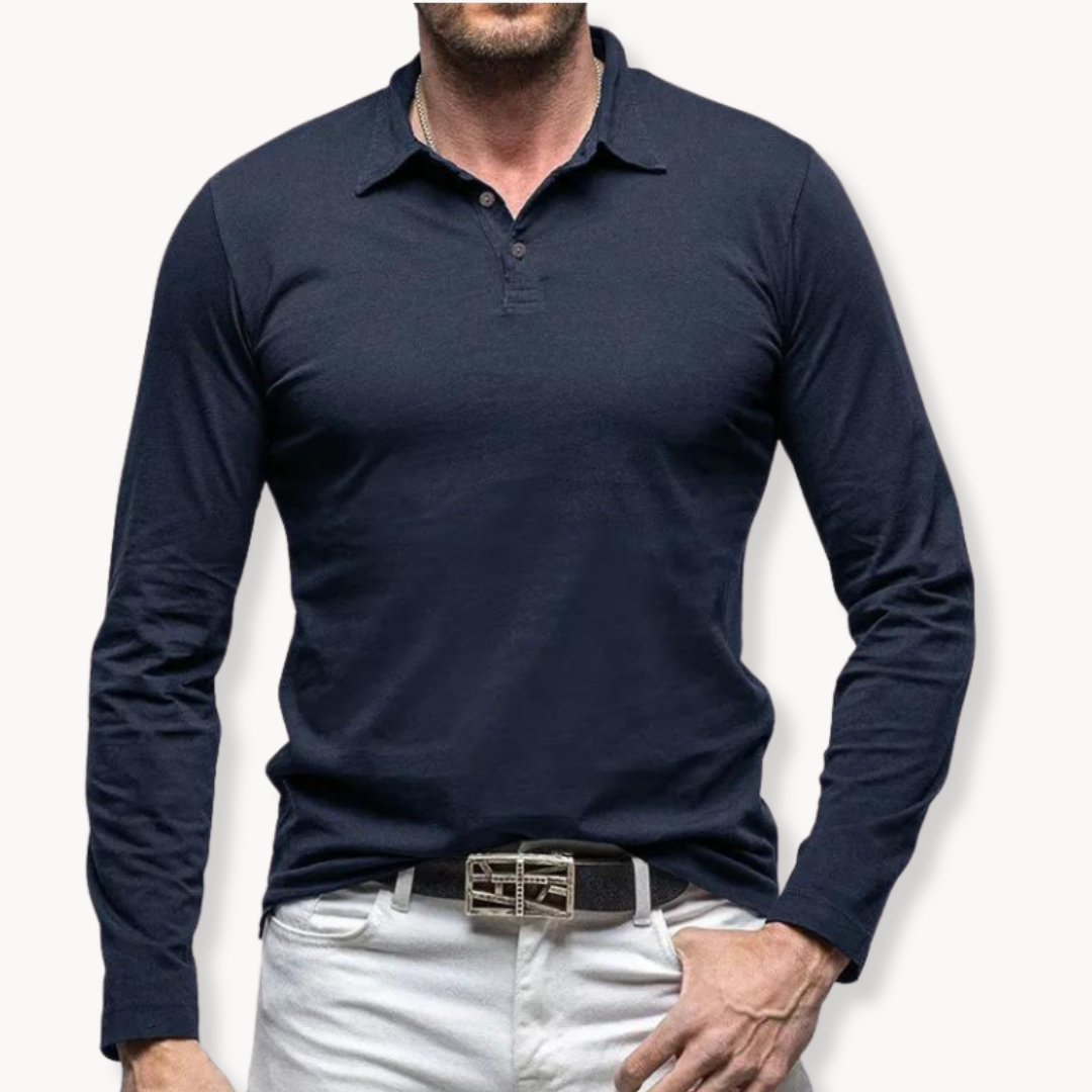 Raves - Playera tipo polo estructurada