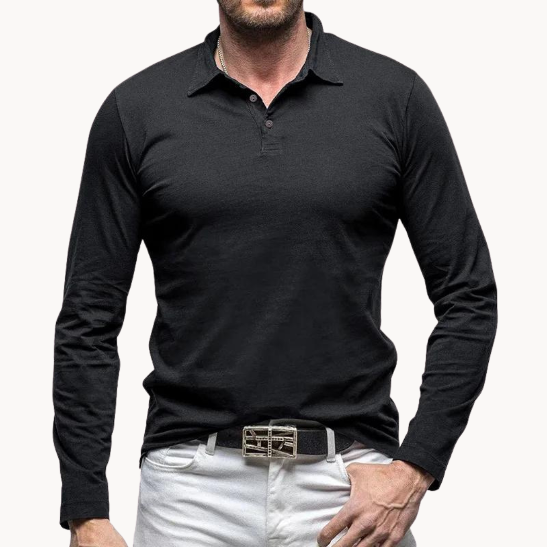 Raves - Playera tipo polo estructurada