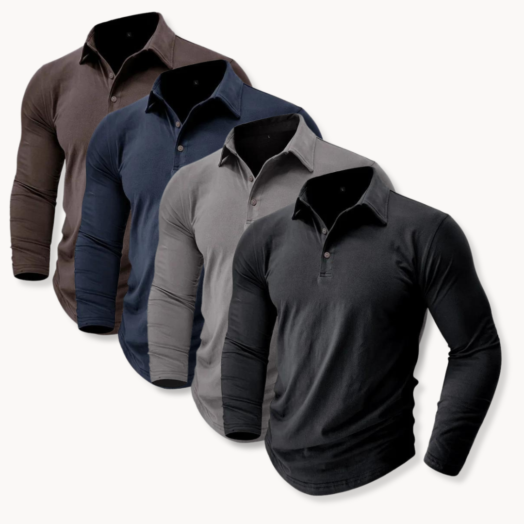 Raves - Playera tipo polo estructurada