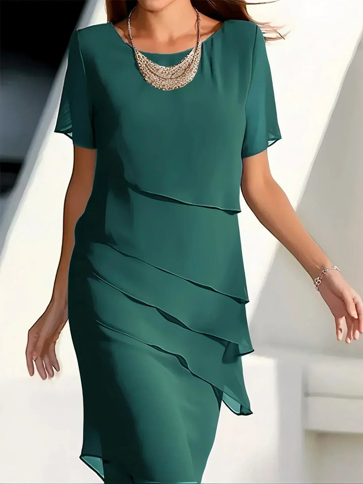 Raveira - Vestido drapeado de tacto suave