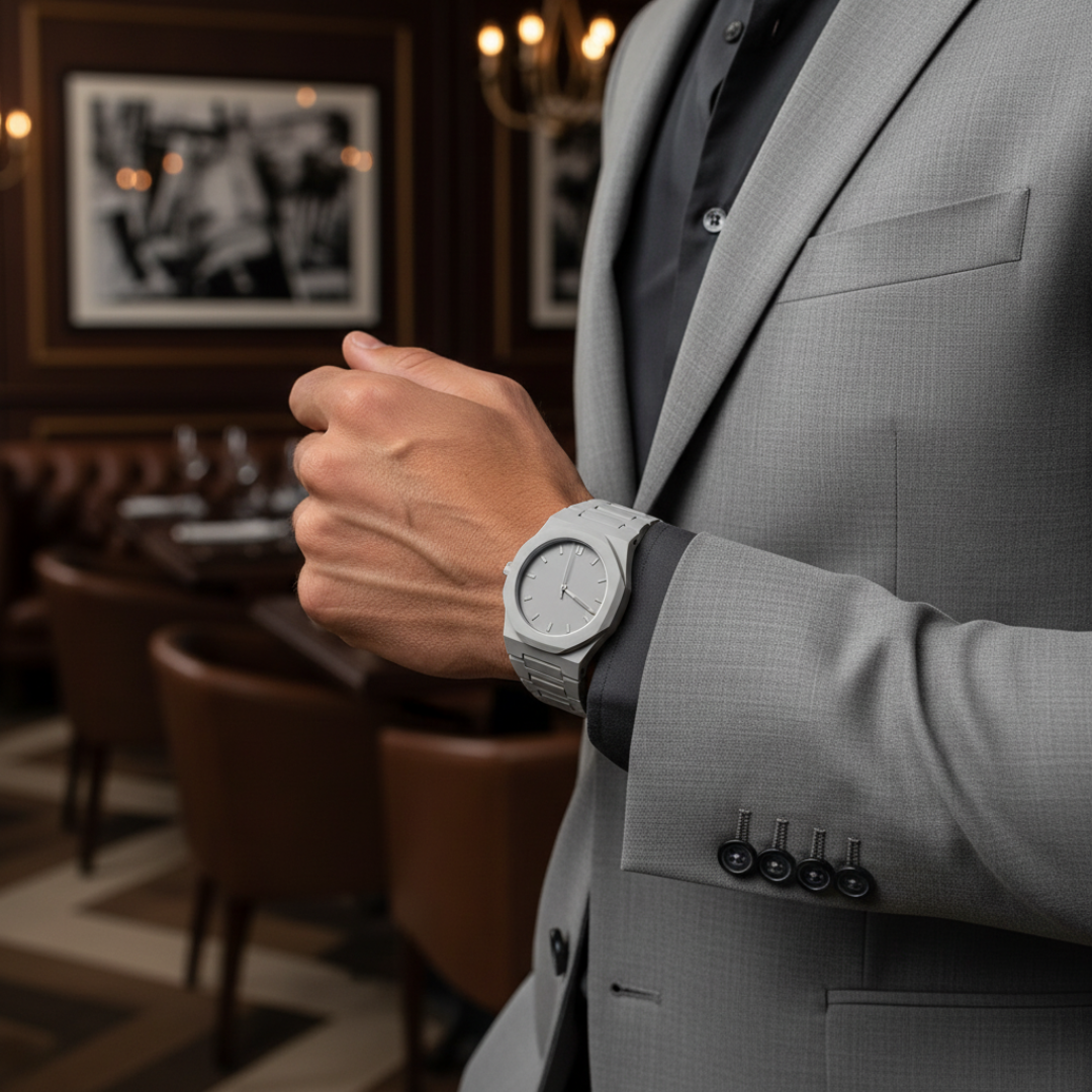 Nevrick - Reloj octagonal sigiloso