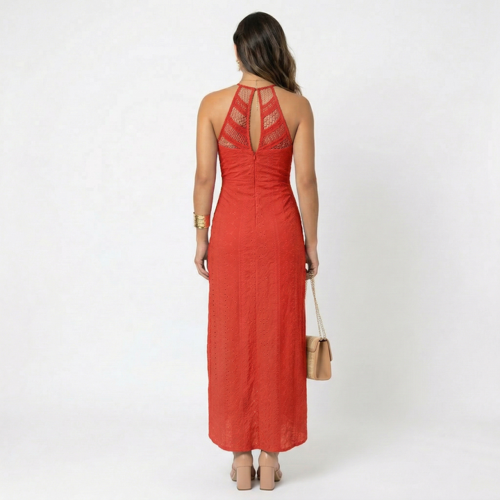 Phaedra - Vestido cruzado fluido