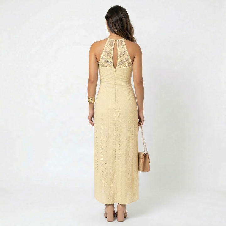 Phaedra - Vestido cruzado fluido