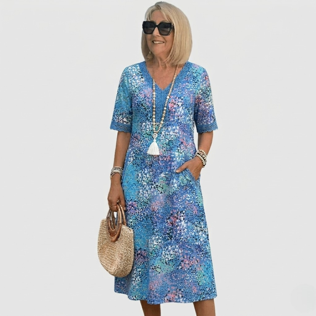 Nerida - Vestido midi ligero