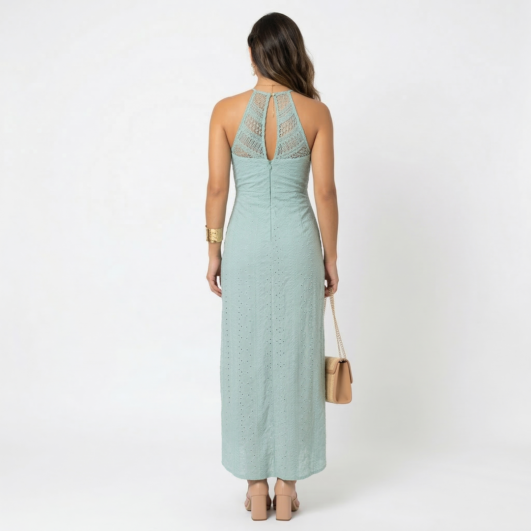 Phaedra - Vestido cruzado fluido