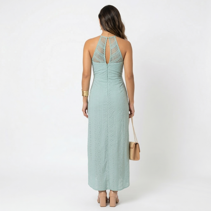 Phaedra - Vestido cruzado fluido