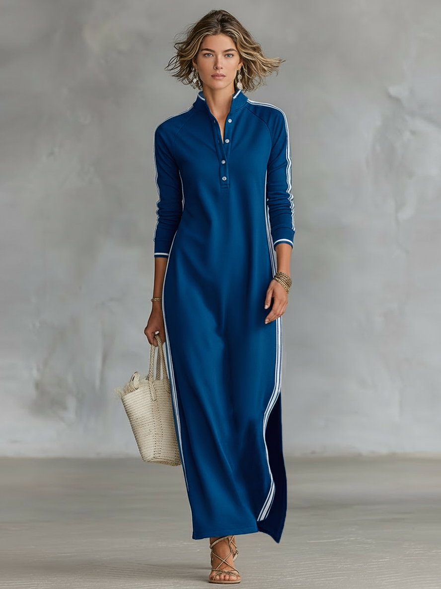 Carisette - Vestido de día a noche, suave al tacto
