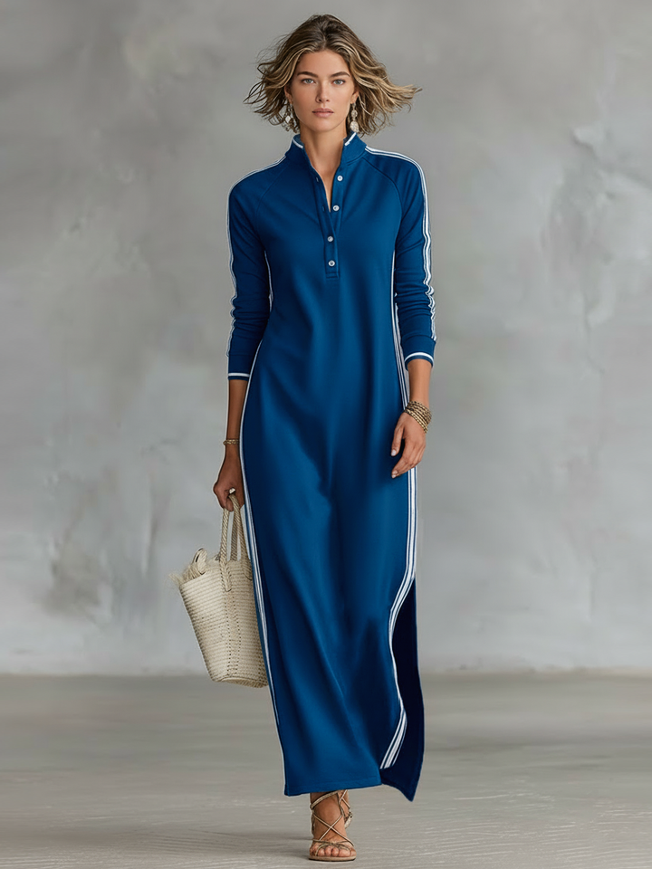 Carisette - Vestido de día a noche, suave al tacto