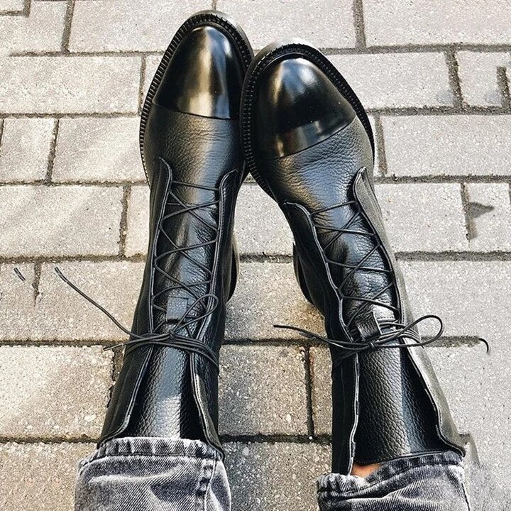 Urielle - Botas de tacón alto de lujo