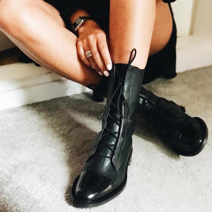 Urielle - Botas de tacón alto de lujo