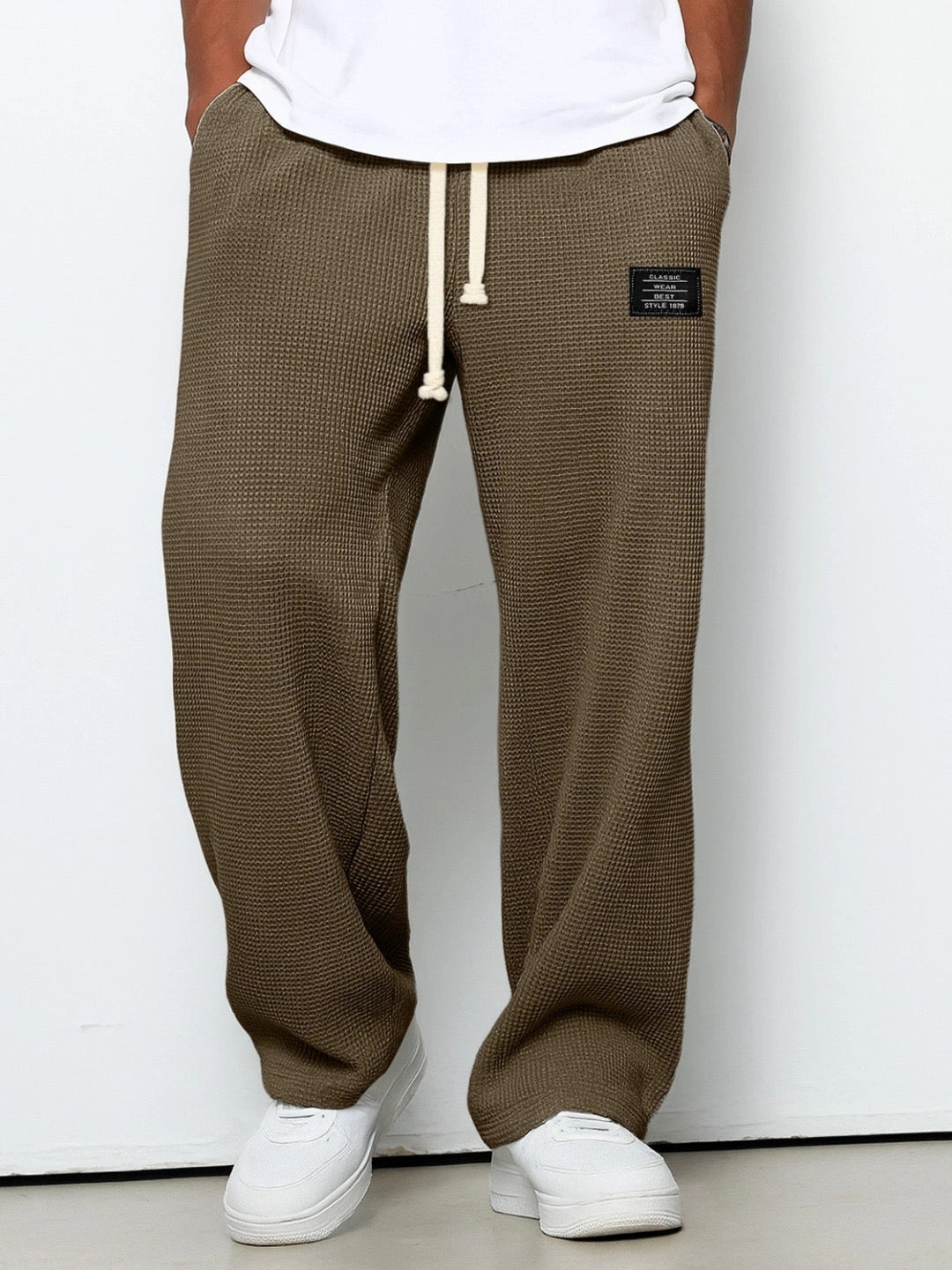Rhett - Pantalones transpirables con cordón en la cintura