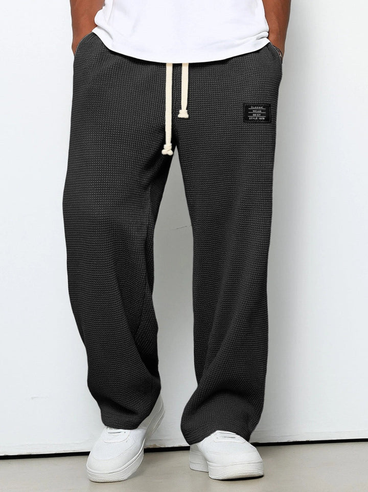 Rhett - Pantalones transpirables con cordón en la cintura