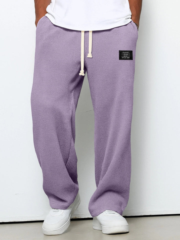 Vekor - Pantalón de pierna ancha de tacto suave