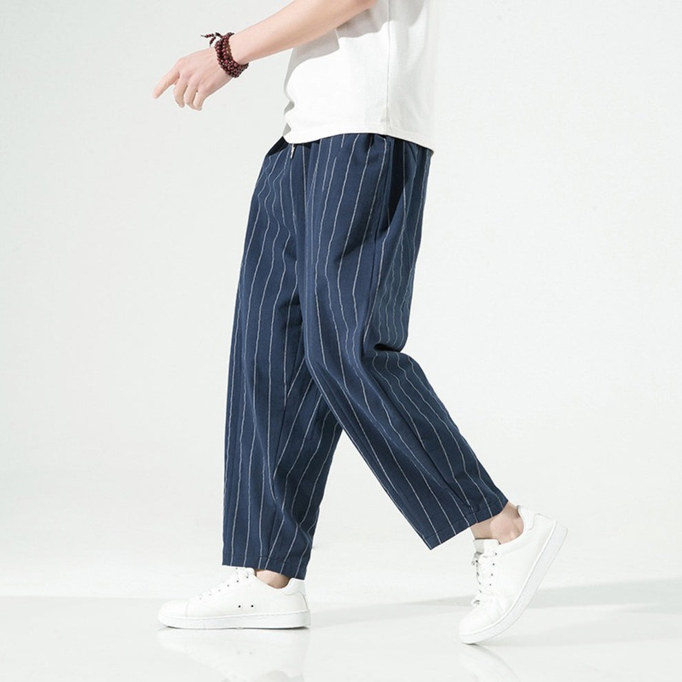 Brodie - Pantalón a rayas de corte relajado