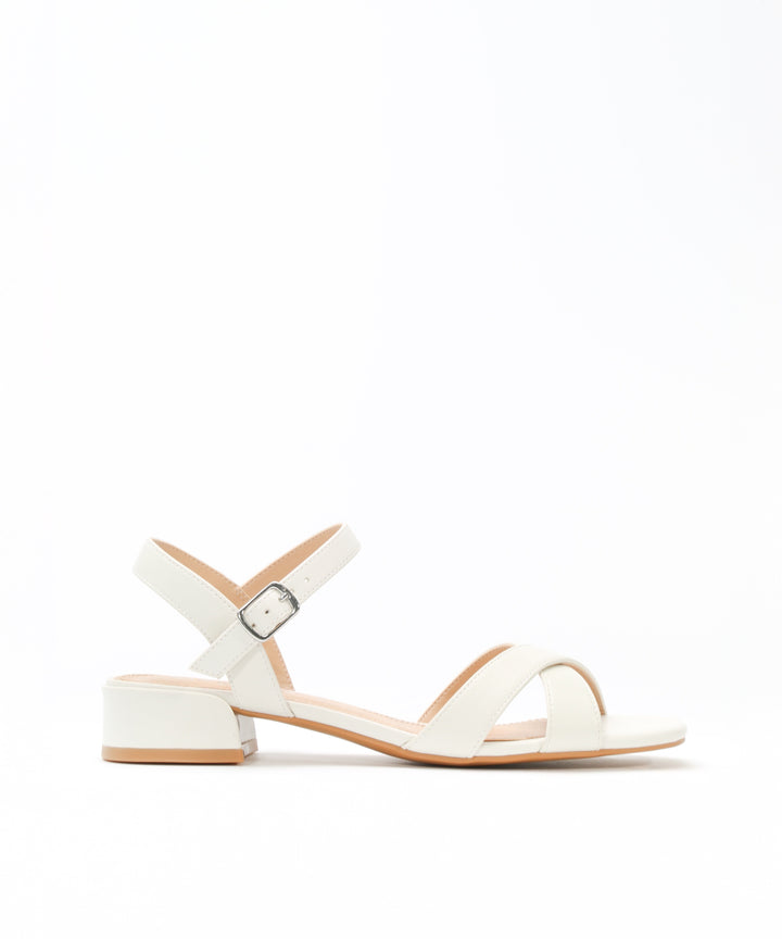 Abrielle - Sandalias elegantes de tacón bajo
