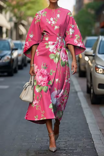 Donatella - Vestido floral elegante