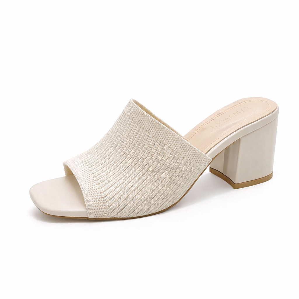 Virelle - Zapatos de tacón bajo con acabado suave al tacto