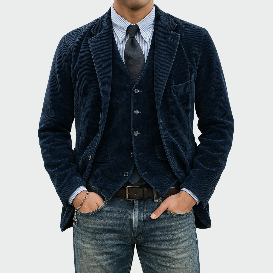 Cato - Conjunto de blazer y chaleco a la medida